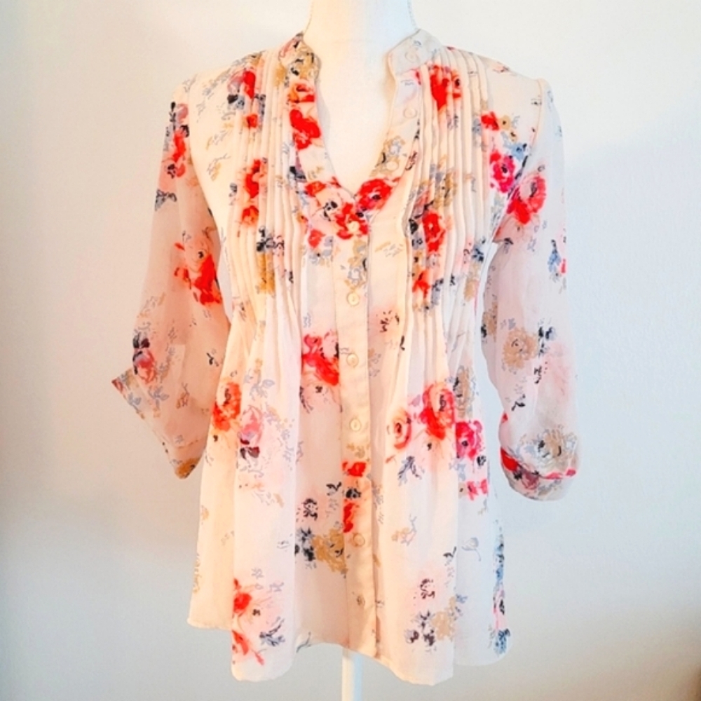 Floral Blouse XS